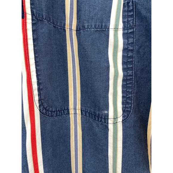 Vintage Chaps Ralph Lauren Men's Size XL Striped Short Sleeve Button Down *READ - Picture 6 of 11